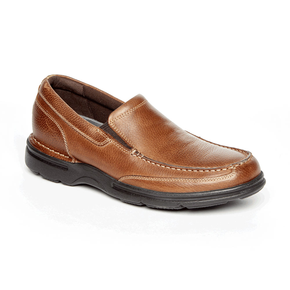 Rockport Slip-Ons Herre Brune - Prowalker Eureka Plus - TUYQ72864